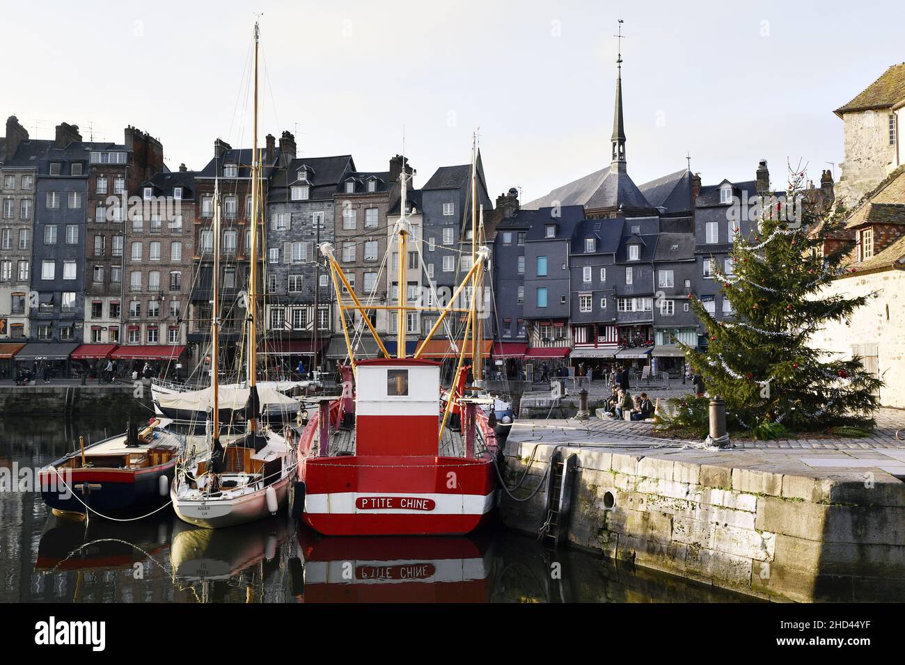 Honfleur - Calvados - France Stock Photo