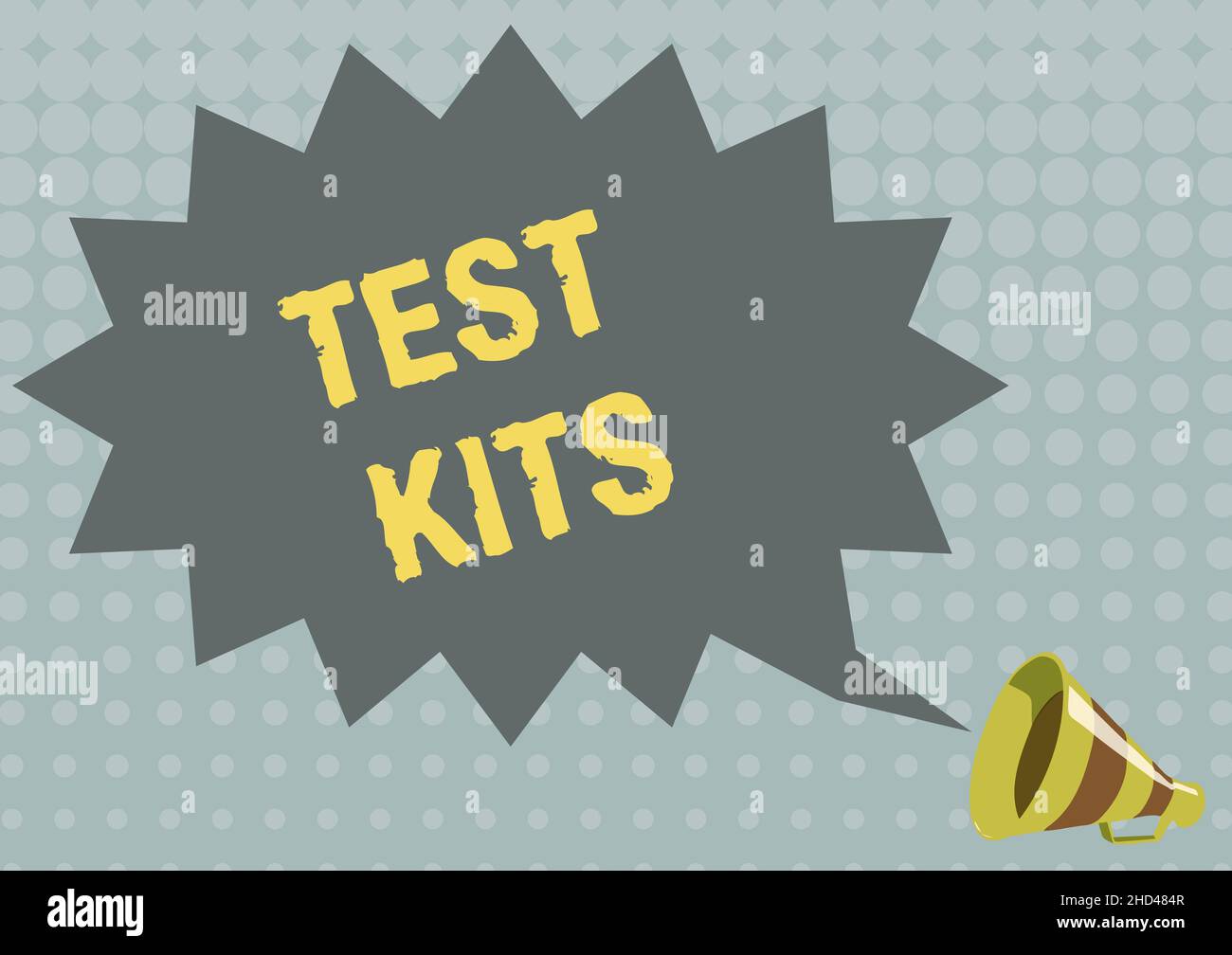 Conceptual caption Test Kits. Concept meaning tools used to detect the ...