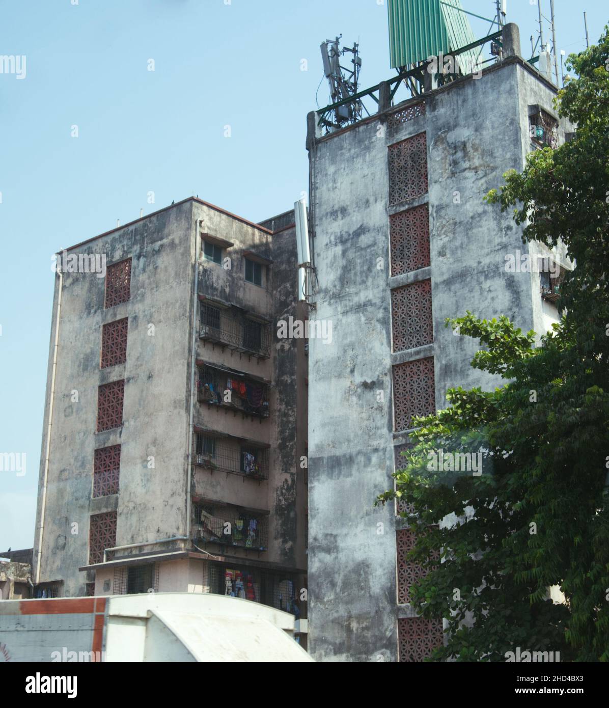 Apartment Blocks in Mumbai, India Stock Photo
