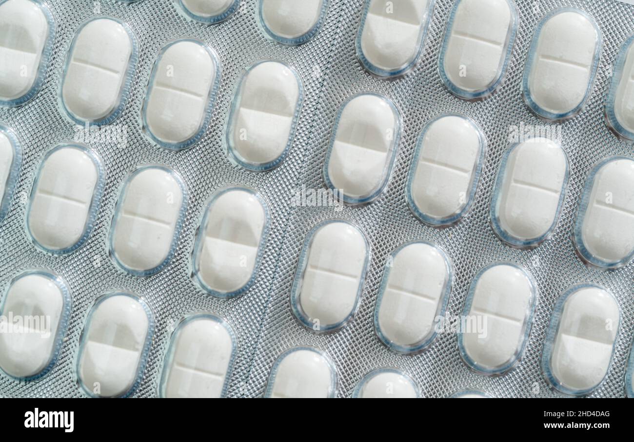 tablets in foil pack for capsule and tablets pills Stock Photo Alamy