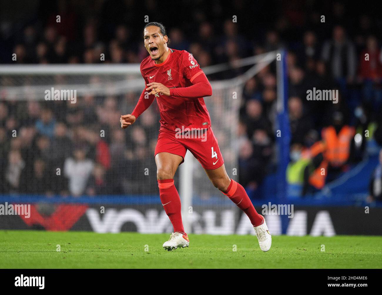 London, UK. 02nd Jan, 2022. 02 January - Chelsea v Liverpool - Premier  League - Stamford Bridge Virgil Van