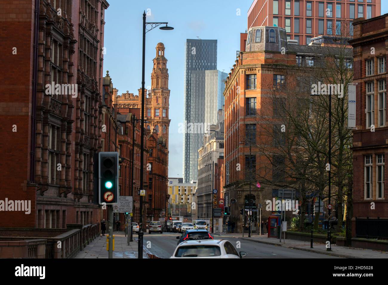 Whitworth Street At Manchester England 8122019 Stock Photo Alamy