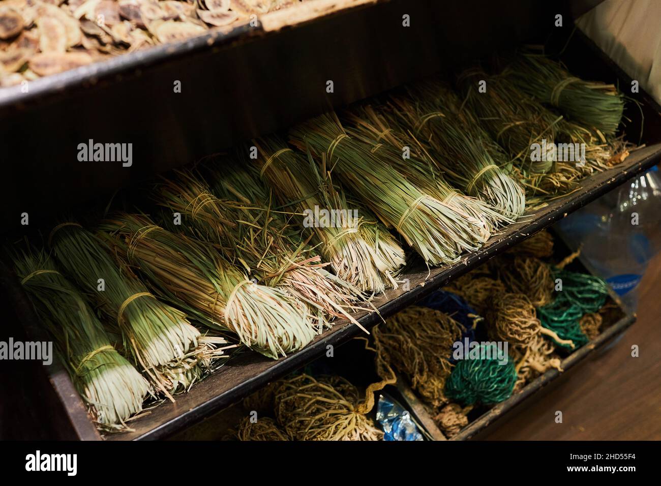 Sharm El Sheikh, Egypt - November 20, 2021: Egyptian dried herbal tea ...