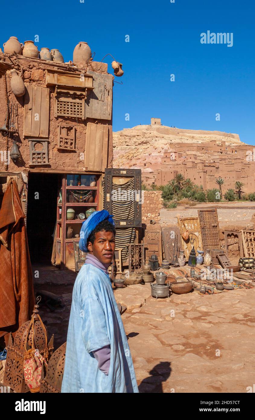 Ait Benhaddou Kasbah Morocco North Africa Stock Photo Alamy