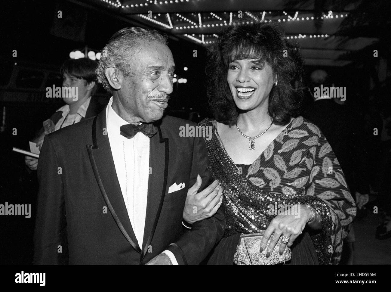 Marilyn McCoo and Father Circa 1980's Credit Ralph Dominguez/MediaPunch Stock Photo Alamy