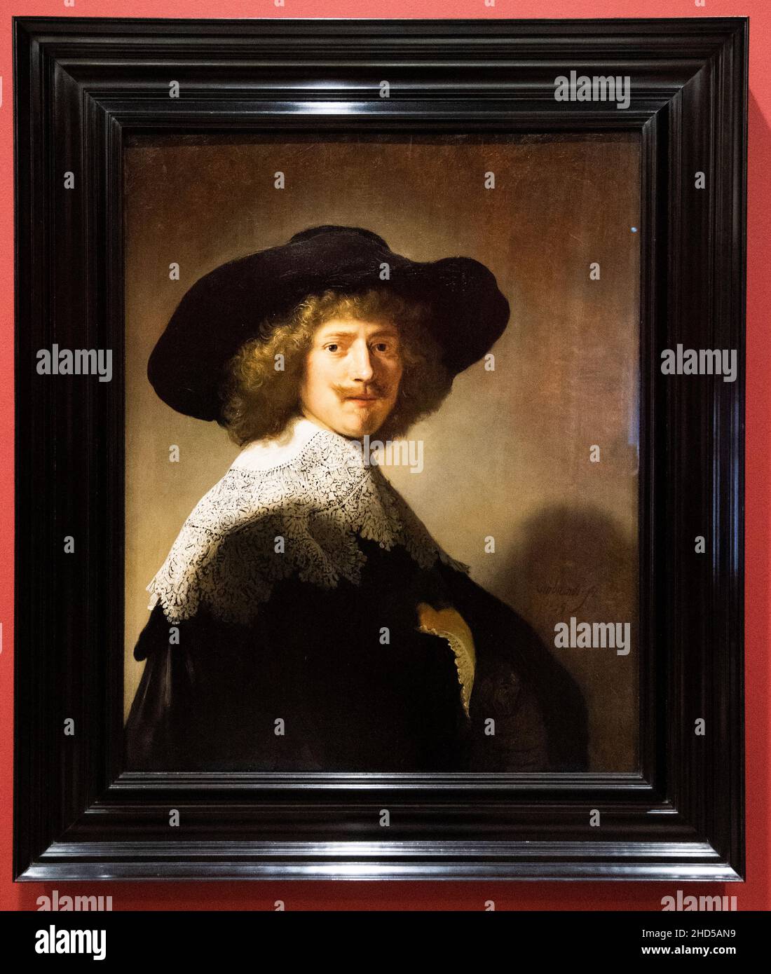 Paris, France: May 06, 2017: Portrait of Antonie Coopal painting (1635 ...