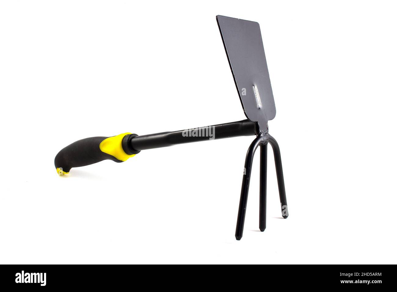 Garden tools isolated on white background. Stock Photo