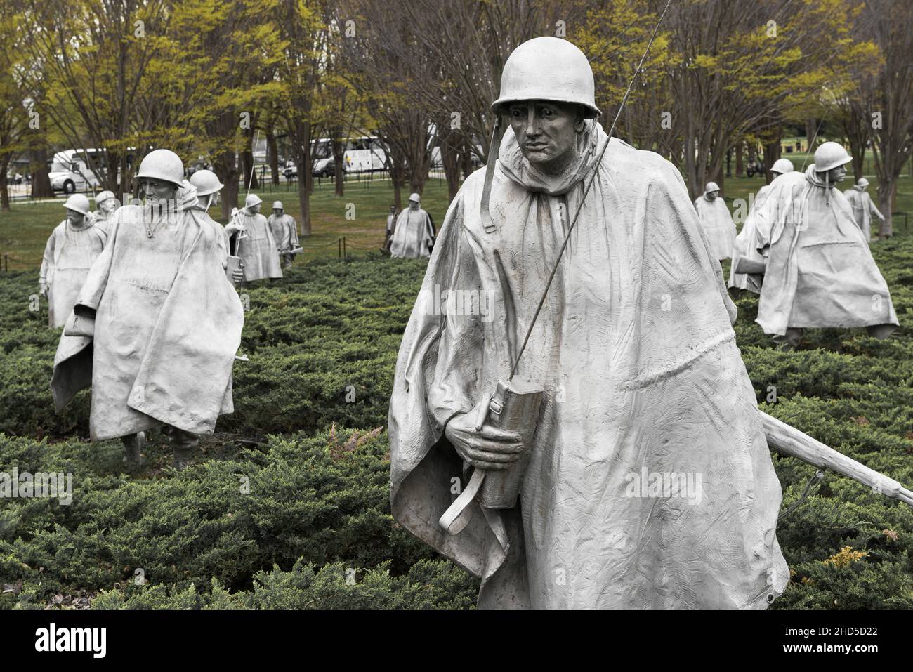 The Korean War Veterans Memorial, Washington, DC USA Stock Photo - Alamy