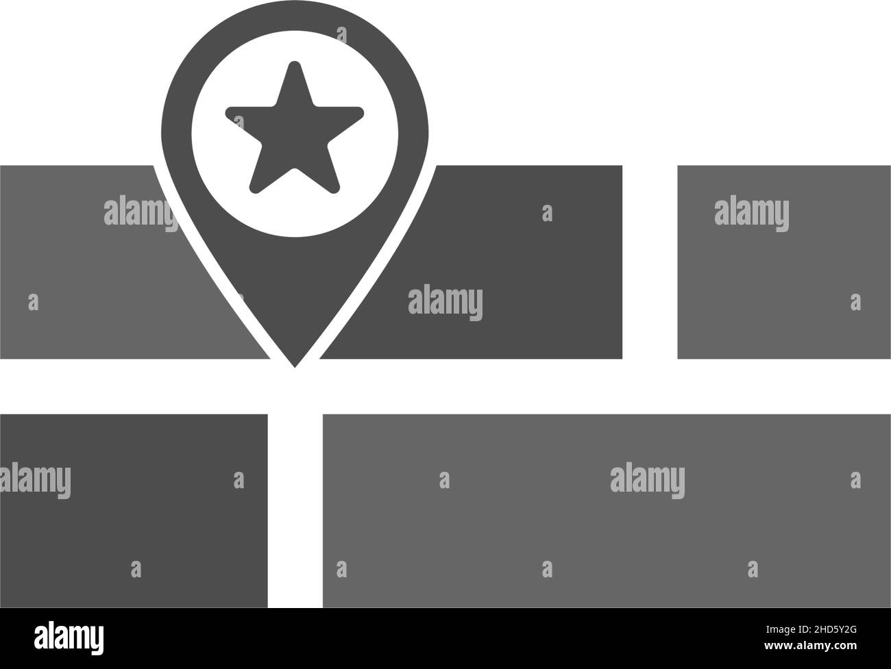 Map pointer icon flat design template illustration vector Stock Vector ...