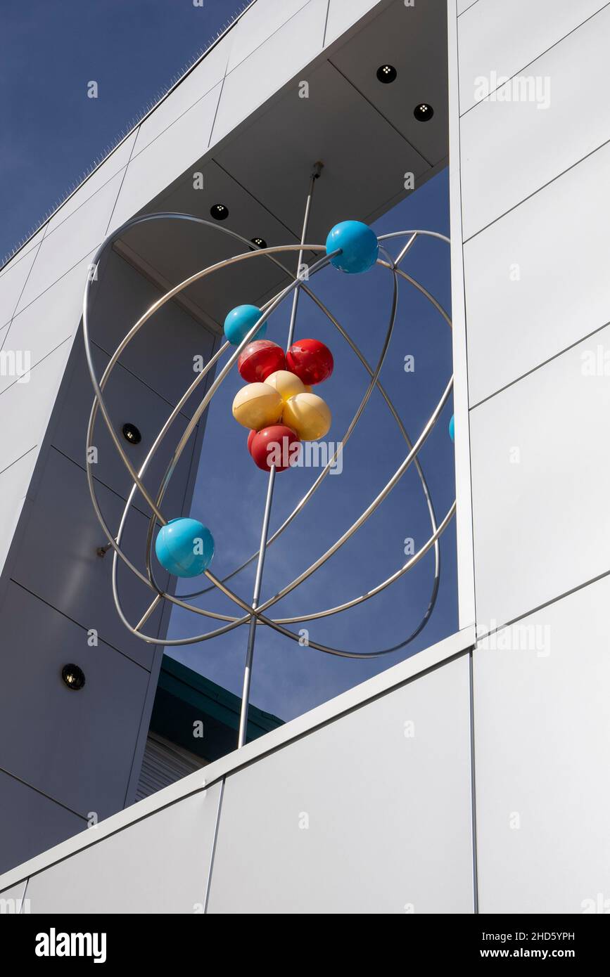 National Museum of Nuclear Science & History in Albuquerque, New Mexico. formerly named National Atomic Museum. Stock Photo