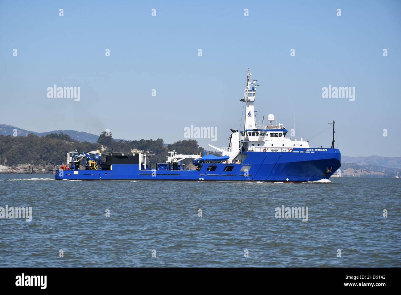 Pacific Responder, oil spill response vessel, based at Richmond, CA