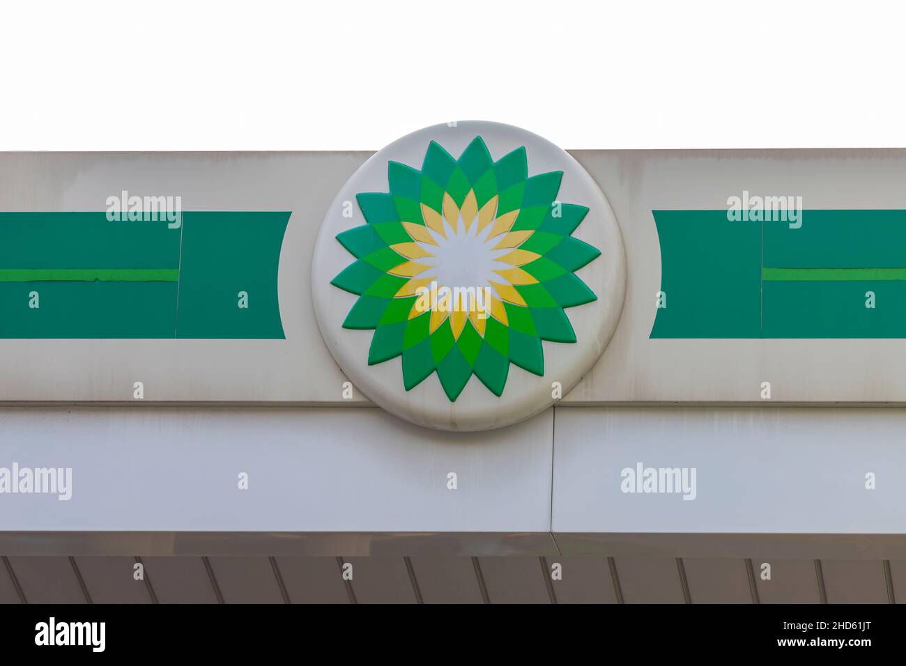 TORREJON DE ARDOZ, MADRID, SPAIN DECEMBER 1, 2021 foreground in horizontal view of british