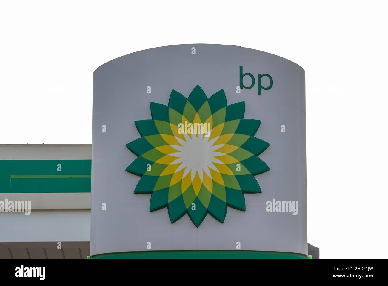 TORREJON DE ARDOZ, MADRID, SPAIN DECEMBER 1, 2021 foreground in horizontal view of british