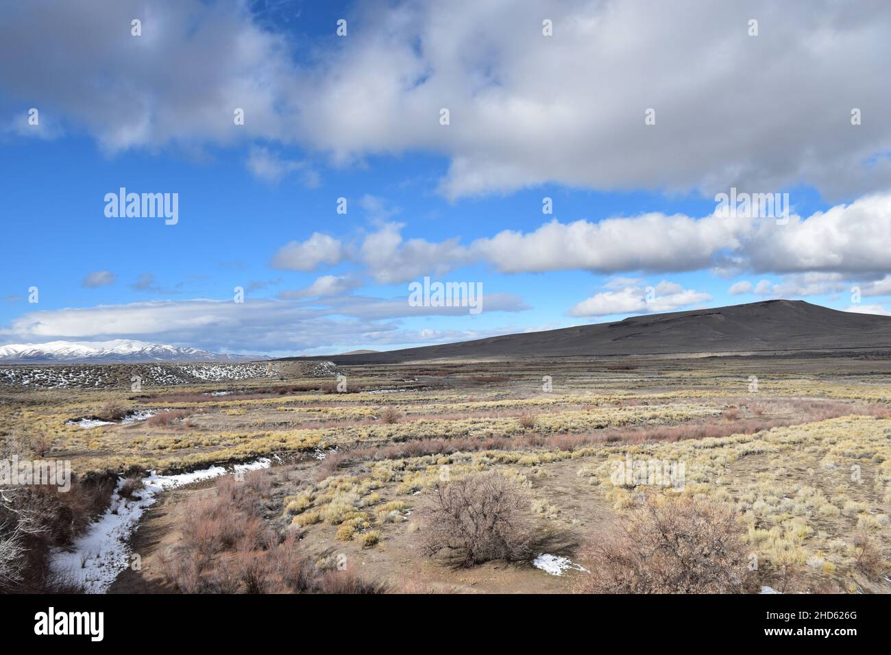 Ranchland / sagebrush steppe near Winnemucca, Nevada, USA Stock Photo Alamy