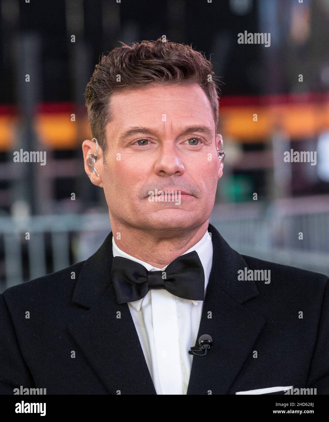 New York, NY December 31, 2021 Ryan Seacrest hosts the New Year's