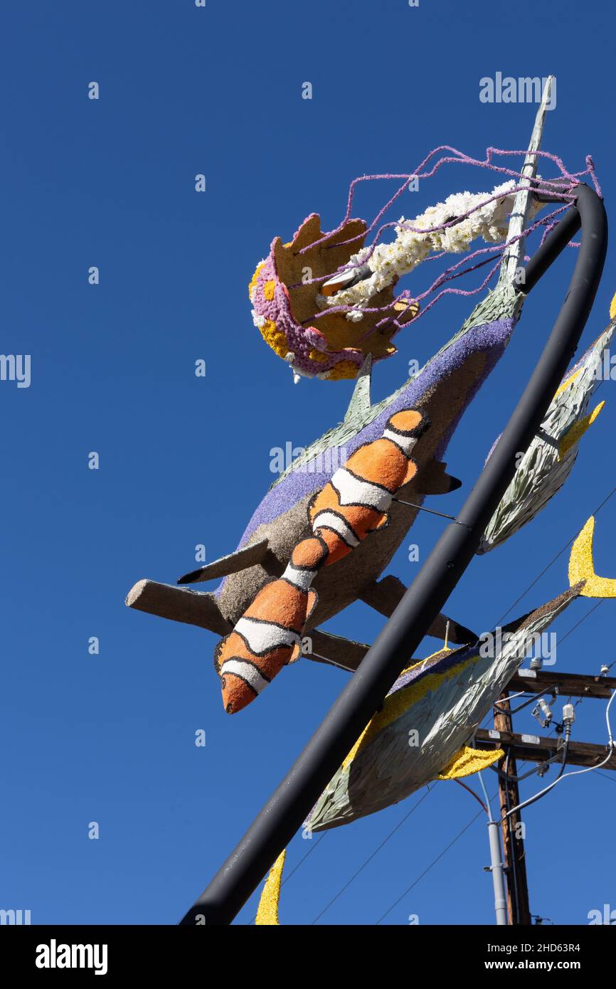 Float from the 2022 Tournament of Roses Parade Stock Photo Alamy