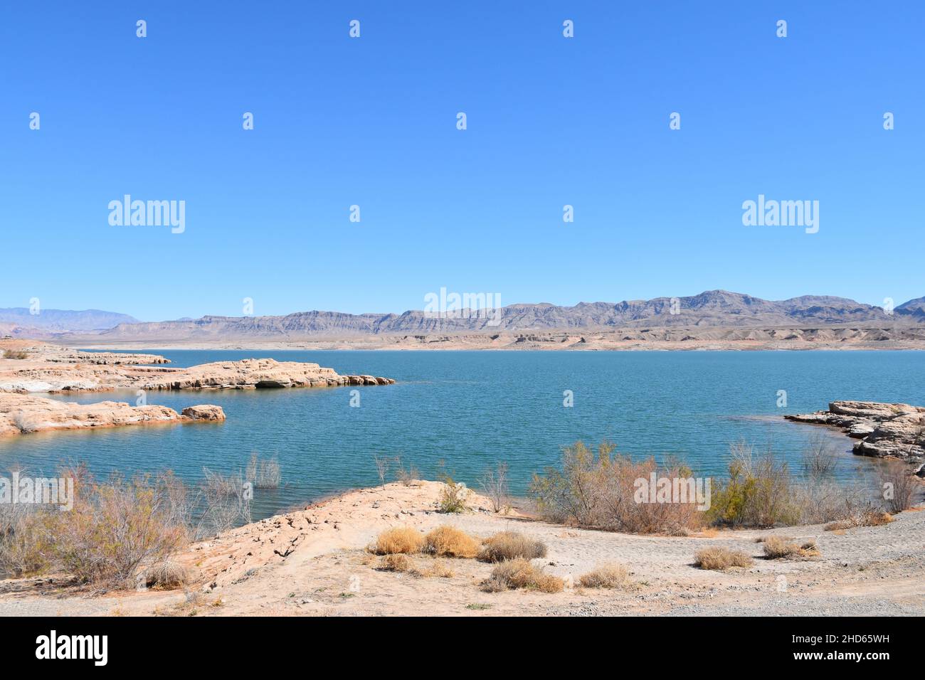 Stewarts Point at the Lake Mead National Recreation Area, Nevada, USA
