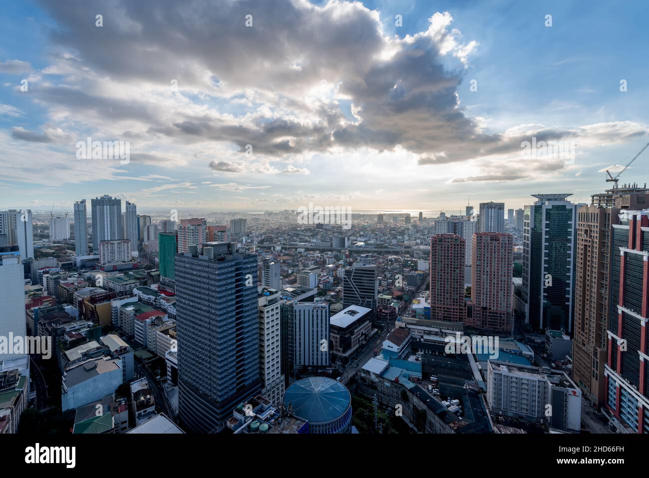 Beautiful skylines at Manila, Philippines Stock Photo - Alamy