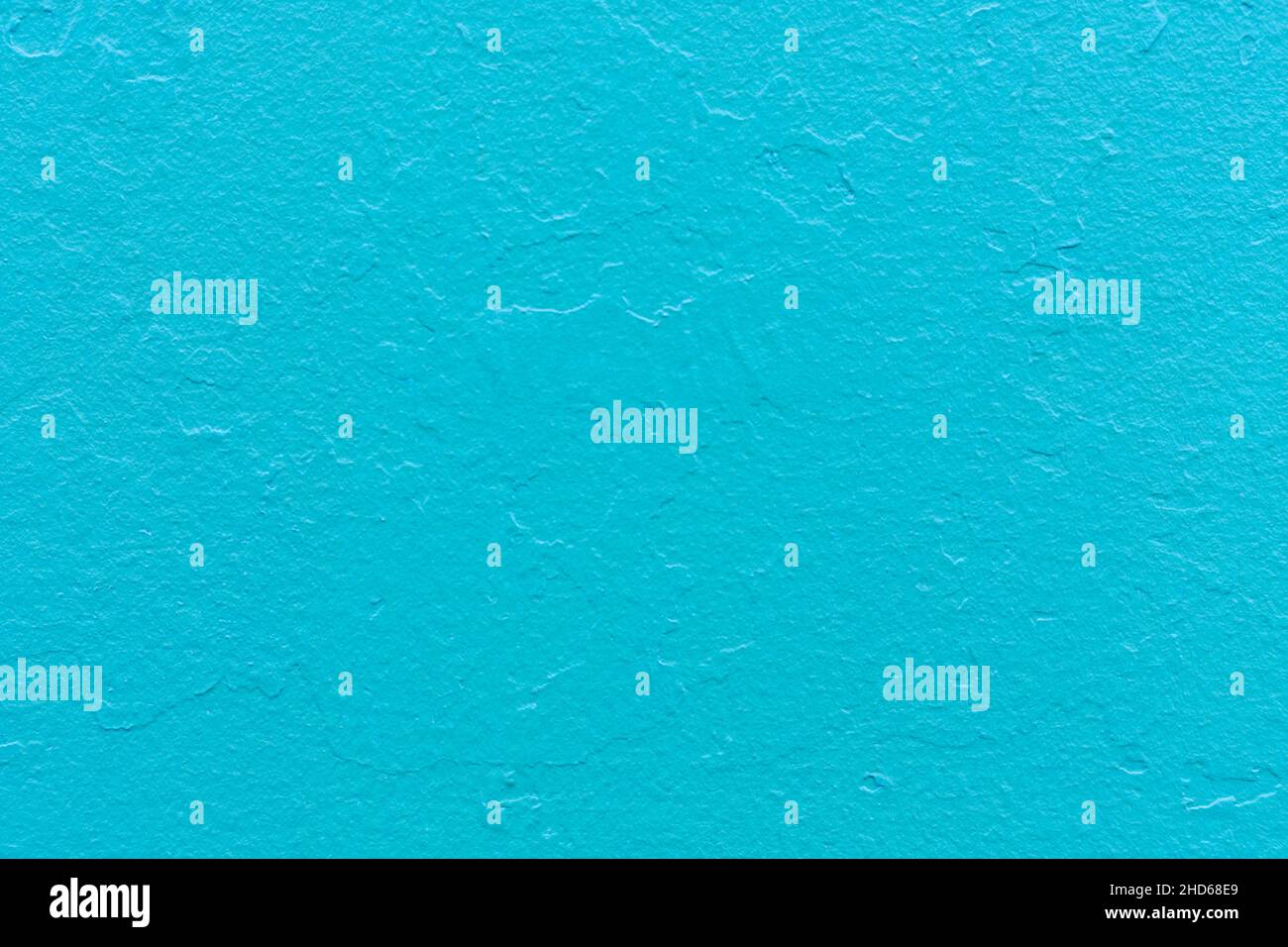Abstract blue painted wall textured background Stock Photo