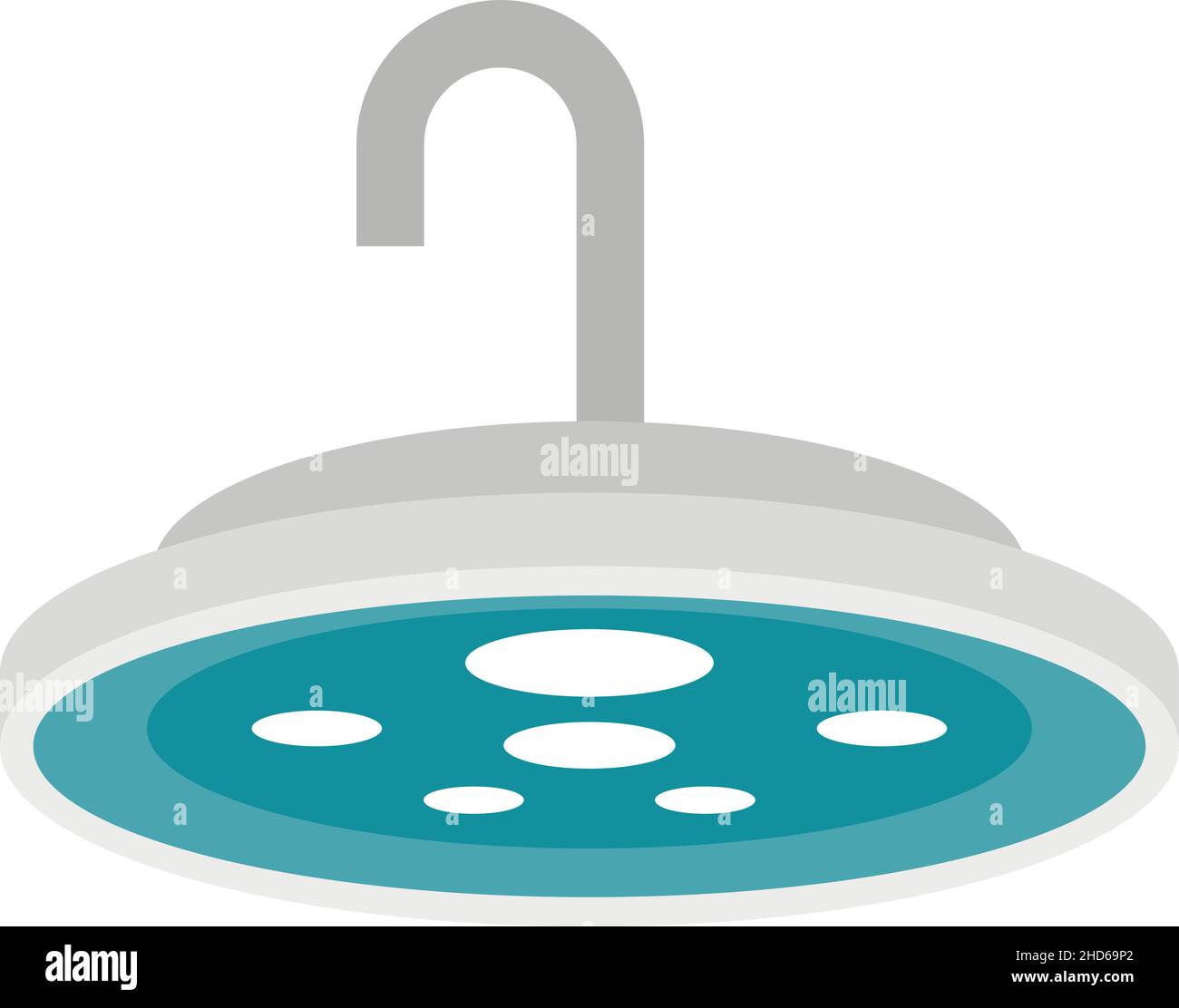 Doctor surgical light icon. Flat illustration of doctor surgical light ...