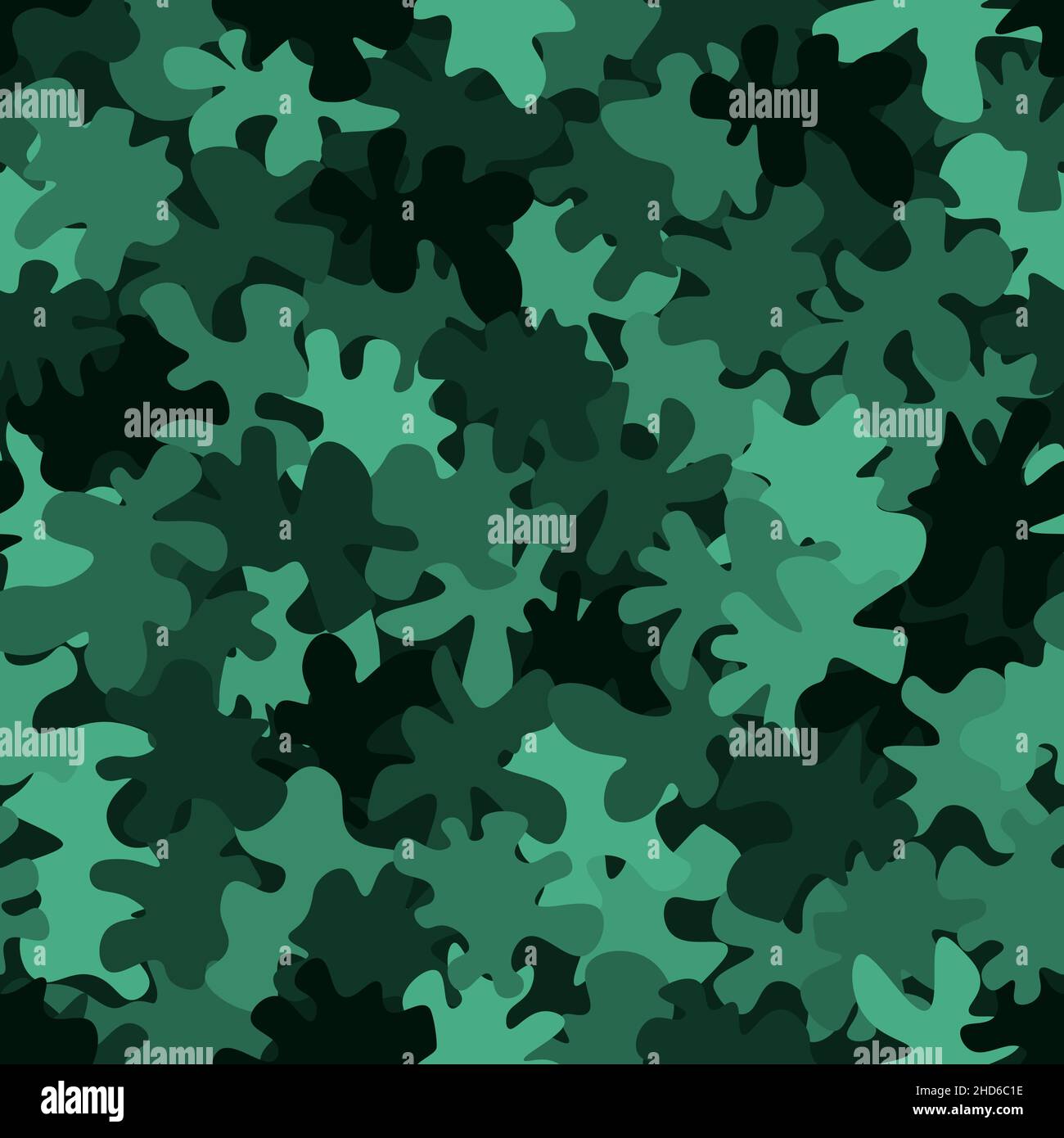 Green camouflage pattern background seamless vector illustration Stock ...