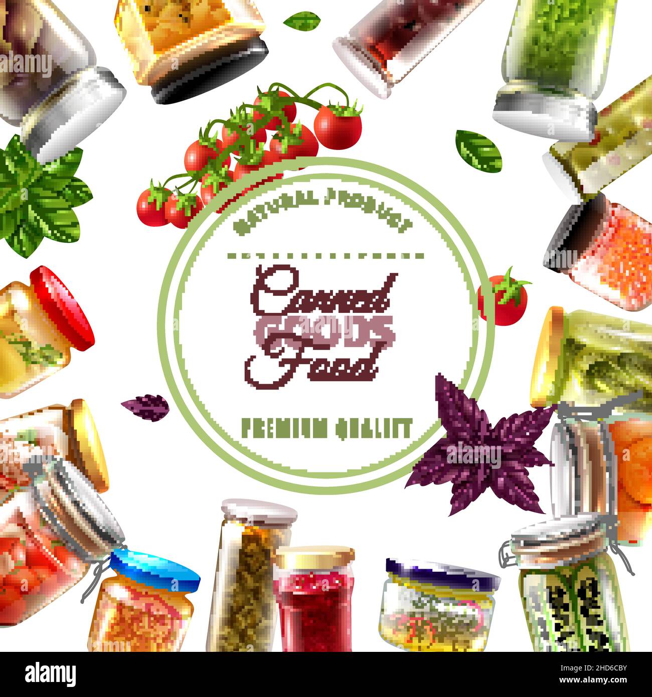 Canned garlic in glass Stock Vector Images Alamy Canned garlic in glass Stock Vector Images Alamy