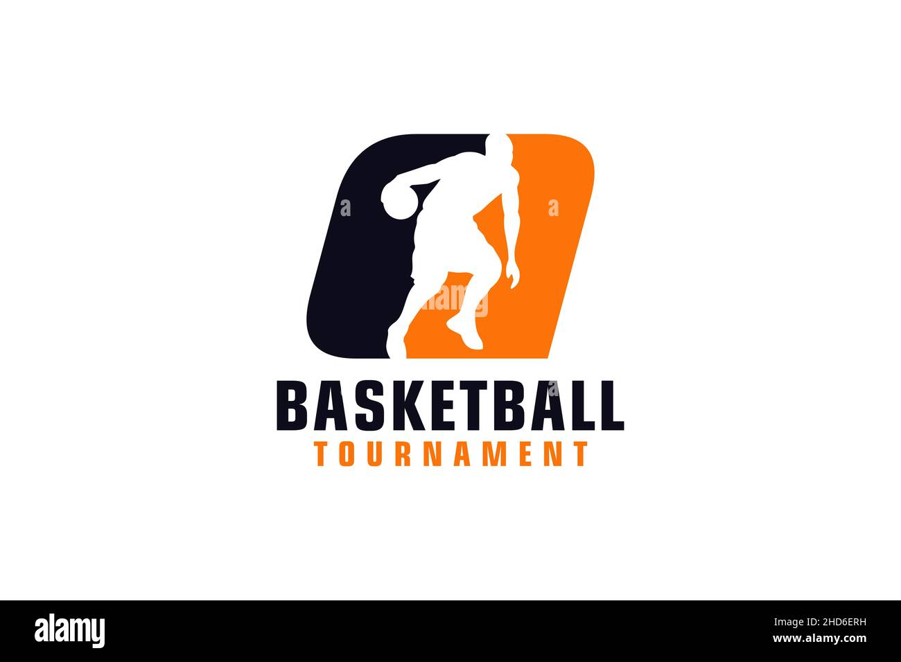 Letter Q with Basketball Logo Design. Vector Design Template Elements