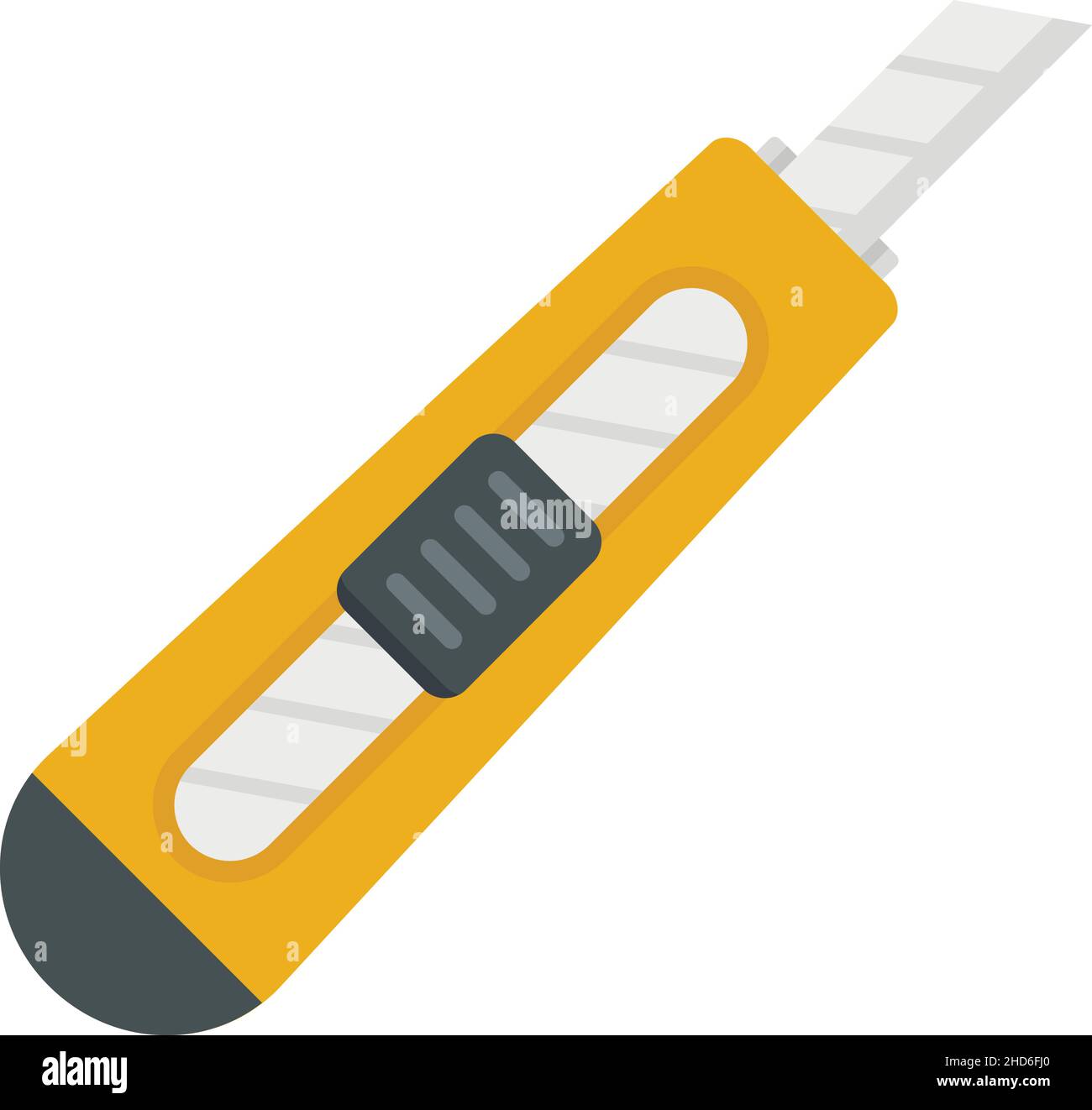 Cutter tool icon. Flat illustration of cutter tool vector icon isolated ...