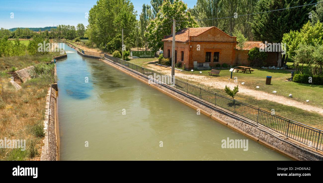 Dam, Canal of Castile, 1819th Century Hydraulic Engineering, National