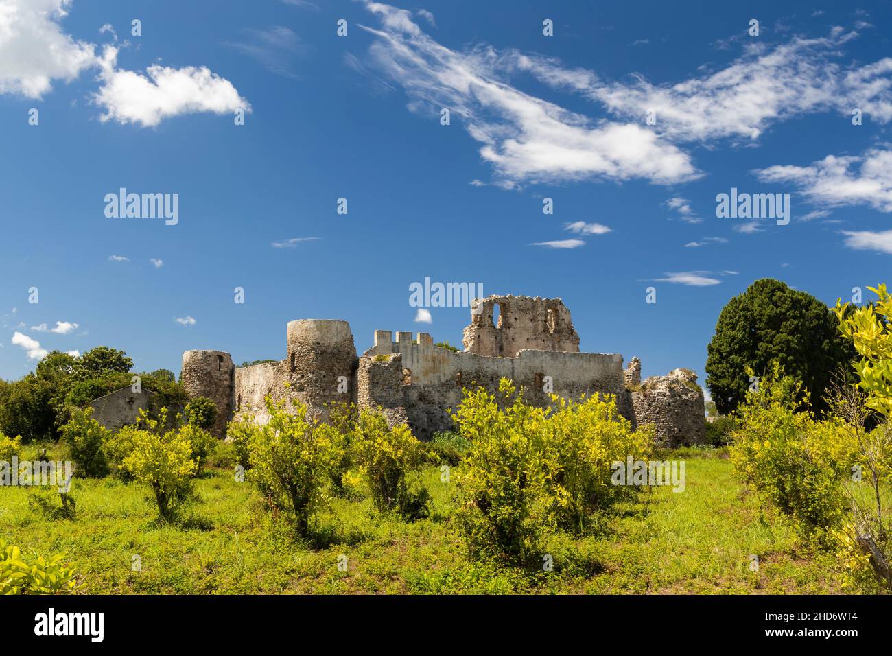 Castello di Bivona, Province of Vibo Valentia, Calabria, Italy Stock