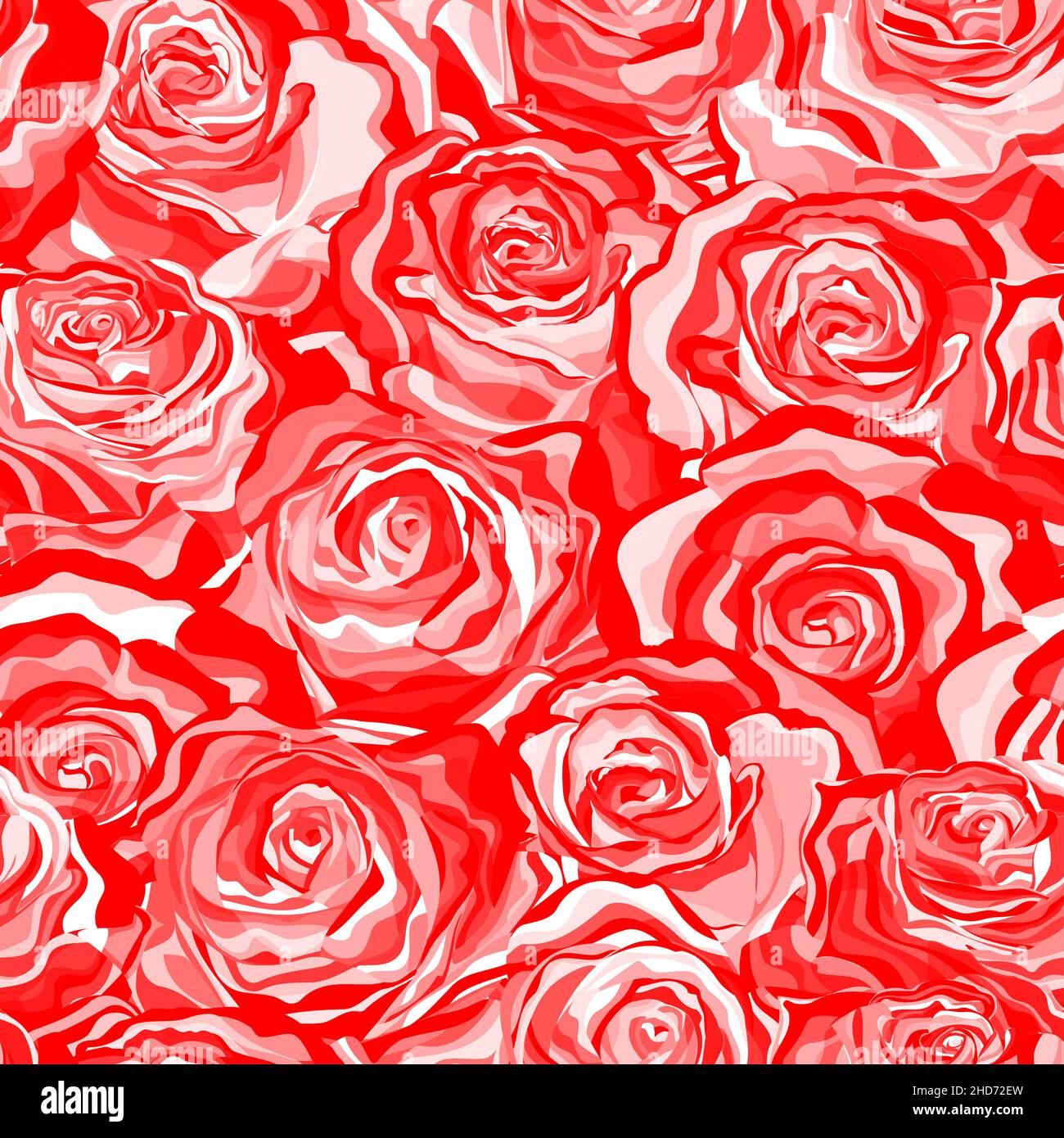 Rose flower Seamless pattern background texture. suitable for printing ...