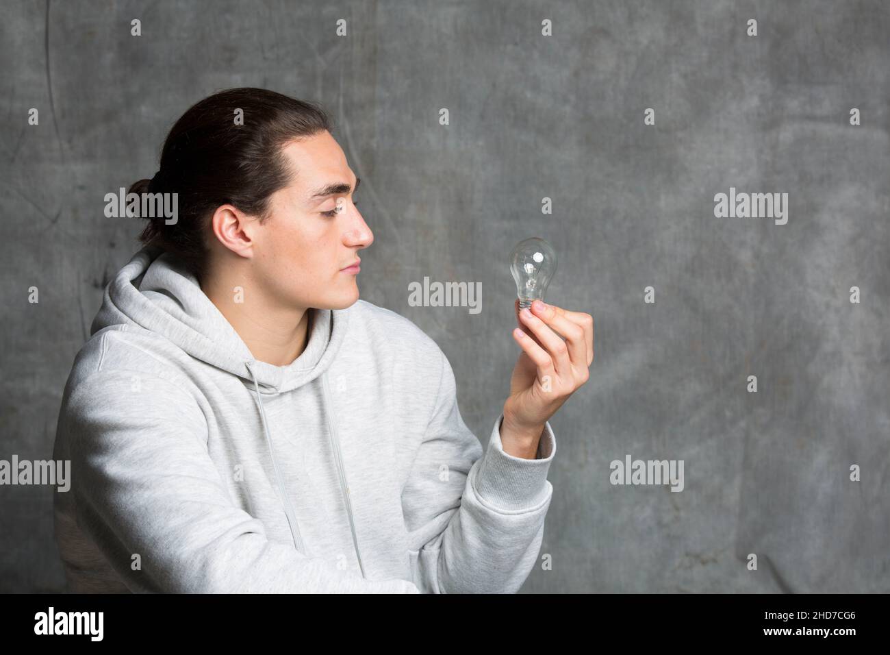 Incandescent bulb with high energy consumption due to its high calorific value Stock Photo Alamy