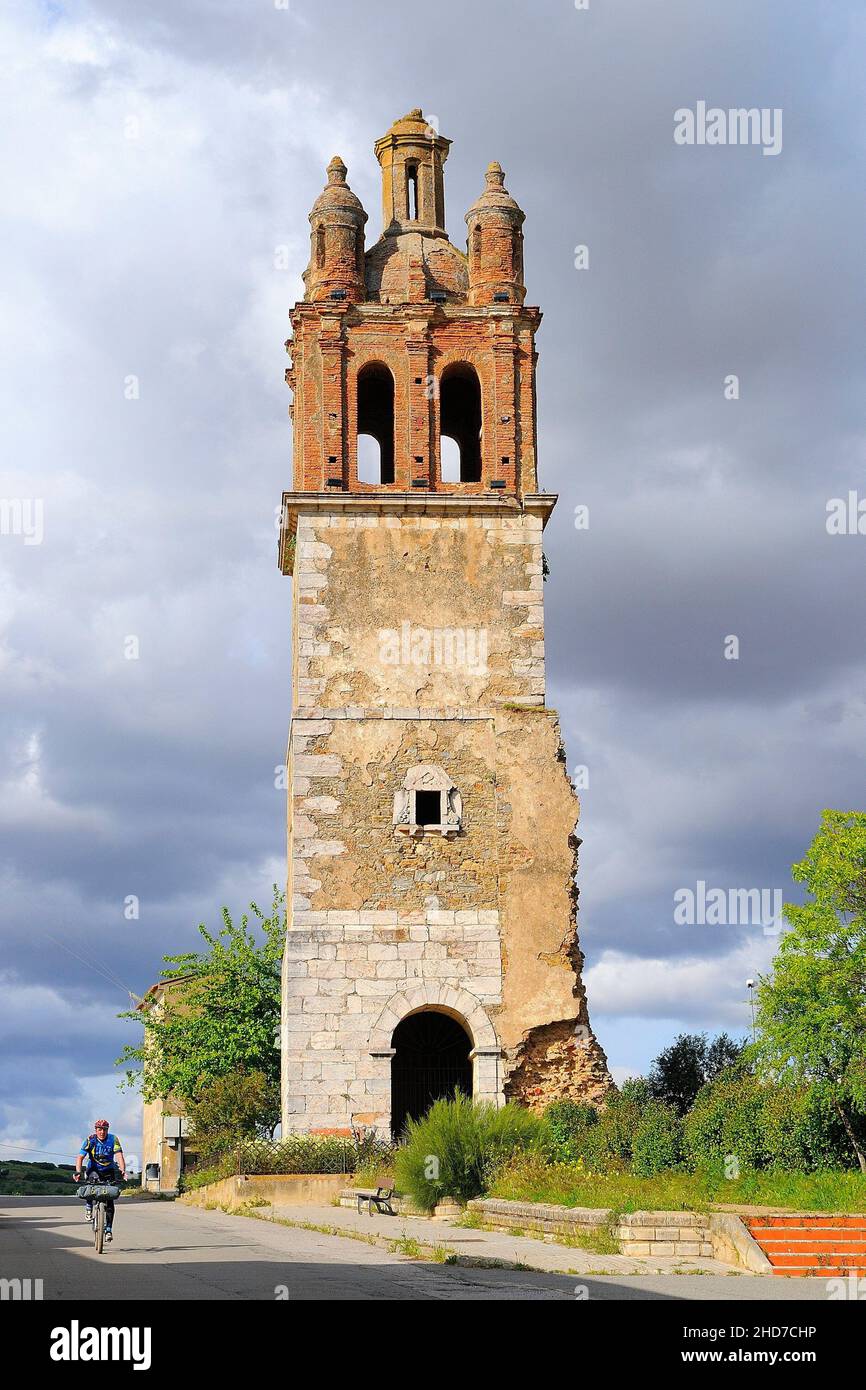 San Francisco Tower. Zafra. Badajoz province. Extremadura. Spain Stock Photo