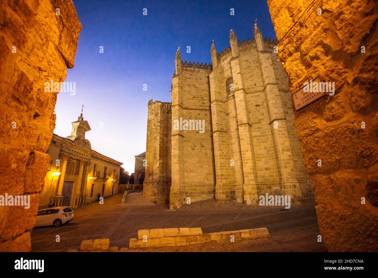 Cathedral, Zamora city, Zamora Provience, Castile and Leon, Spain, Europe. Stock Photo