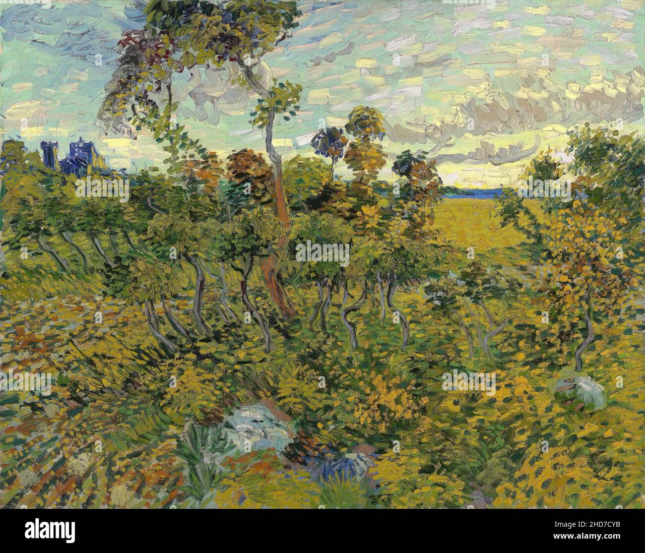 Painting by a Dutch PostImpressionist painter Vincent van Gogh (1853