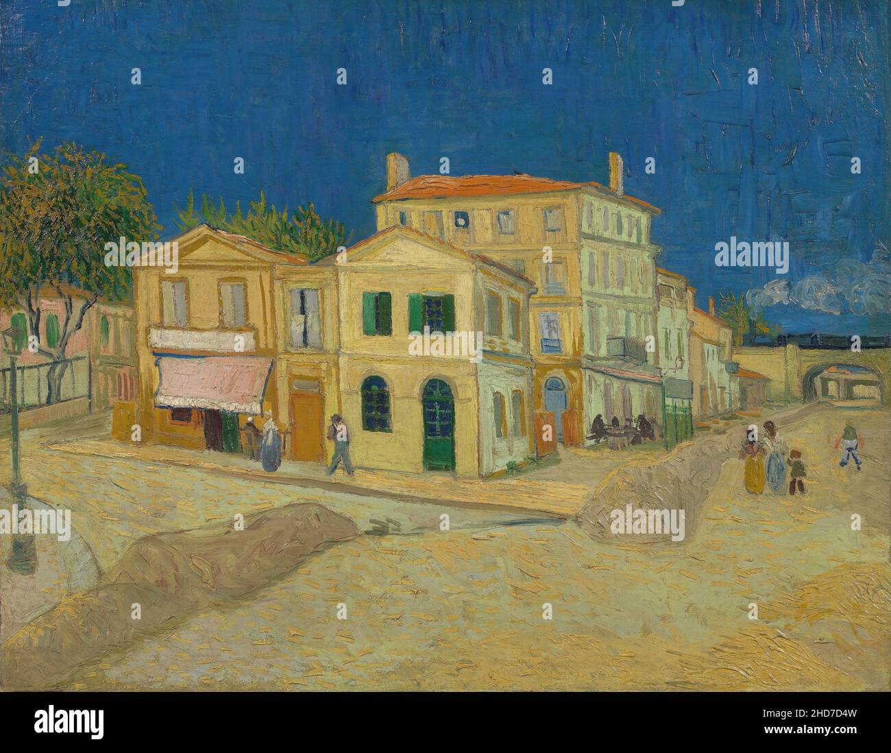 Vincent van Gogh The yellow house (The street) 1888 Van Gogh Museum