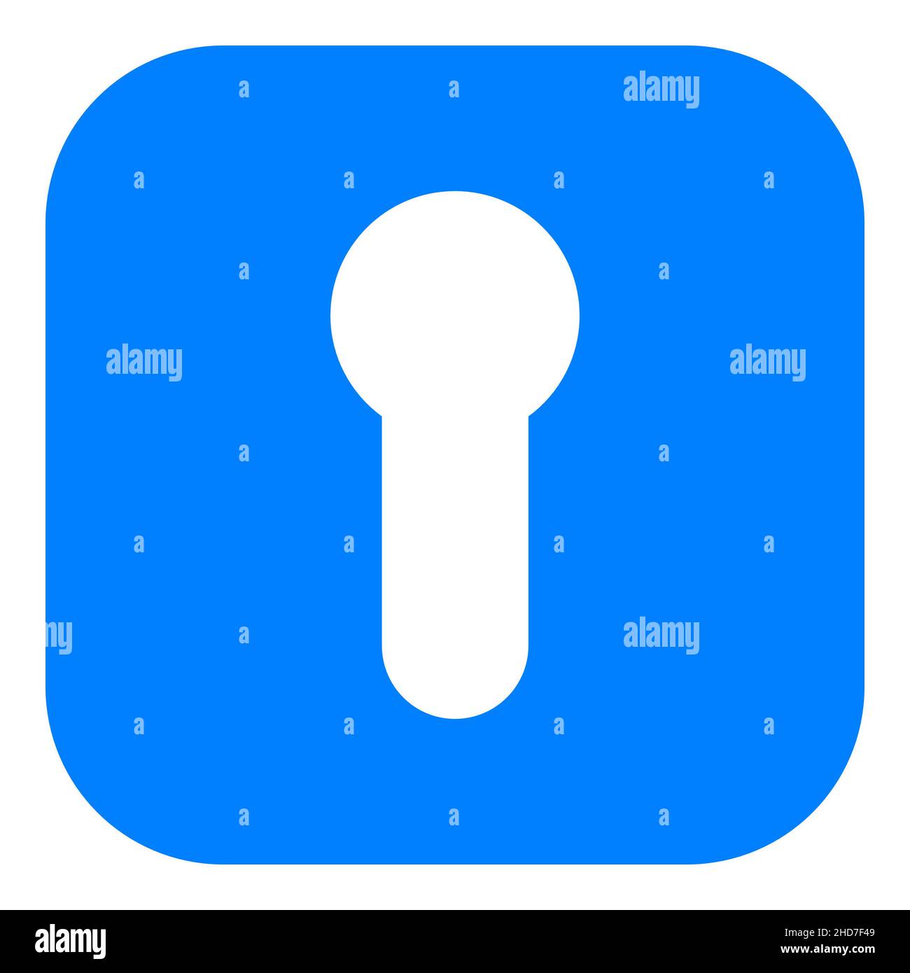 Lock and app icon Stock Photo - Alamy