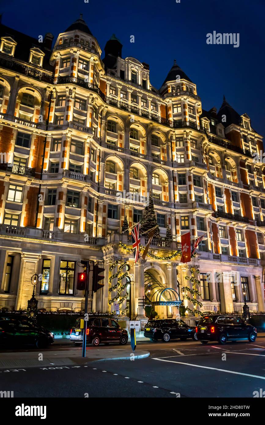 Mandarin Oriental Hyde Park, a luxury hotel, Knightsbridge, London