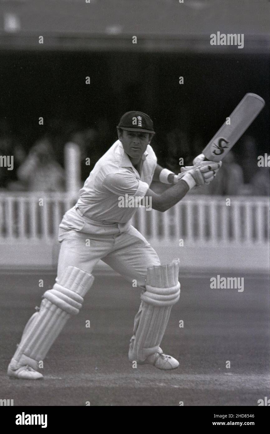 Geoff Boycott Batting for England, England vs New Zealand, Third Test