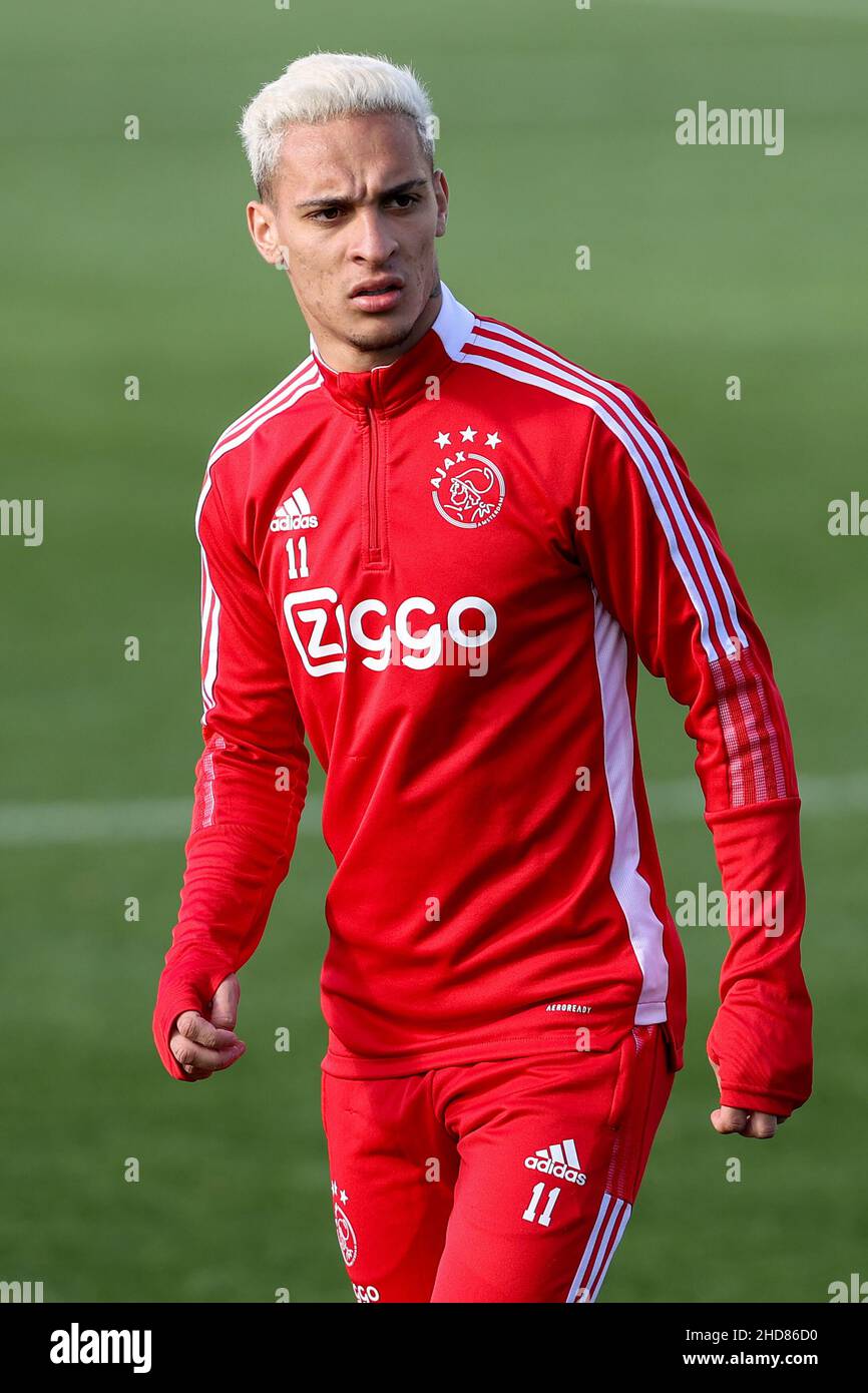 PORTUGAL - JANUARY 4: Antony of Ajax Amsterdam during the Training