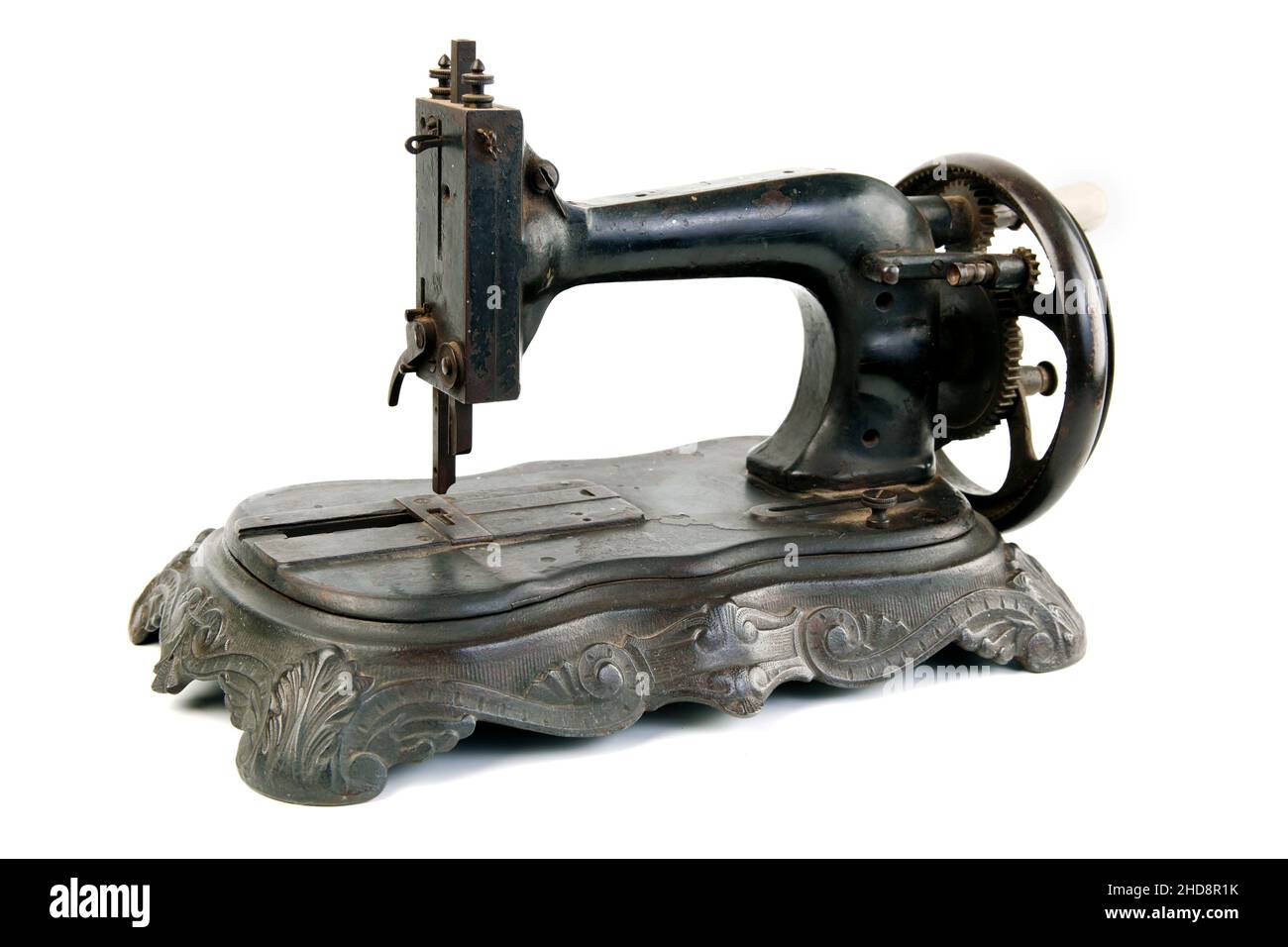 old sewing machine Stock Photo Alamy