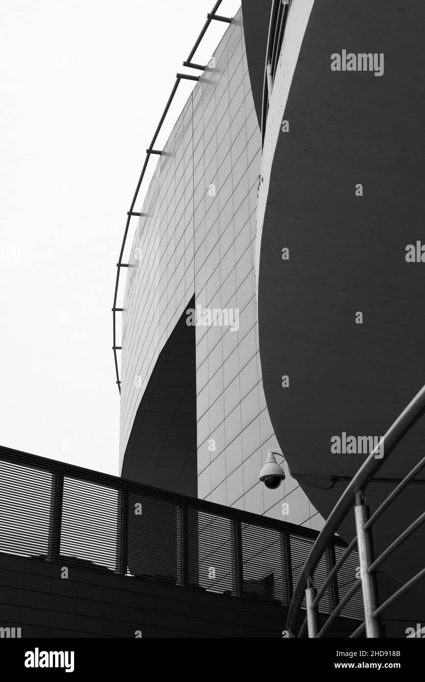 Modern Stadium Architecture Stock Photo