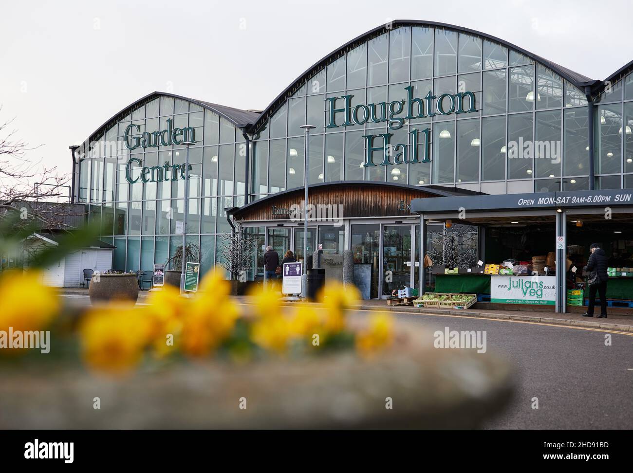 Houghton Hall Garden Centre, Carlisle Stock Photo Alamy