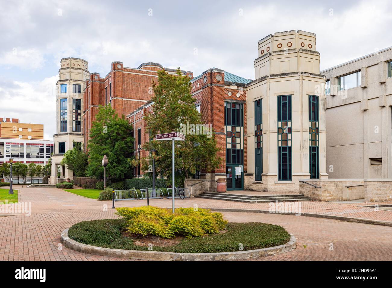 Overcast view of the Loyola University New Orleans at Louisiana Stock Photo