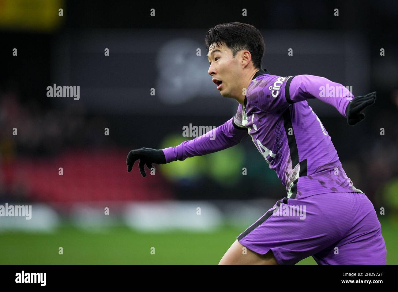 Tottenham Hotspur's Son Heung-Min during the Premier League match News  Photo - Getty Images