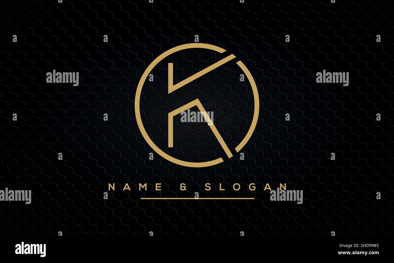 K logo vector vectors hi-res stock photography and images - Alamy