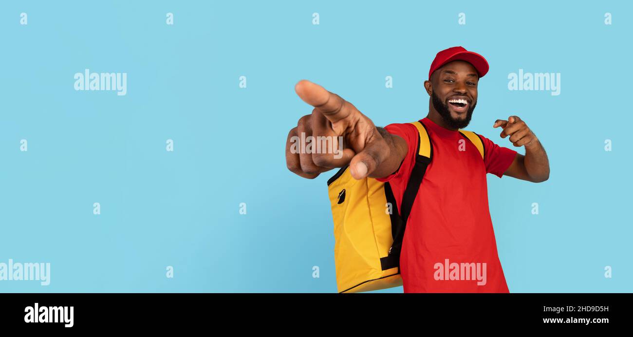 Portrait african man pointing camera hi-res stock photography and ...