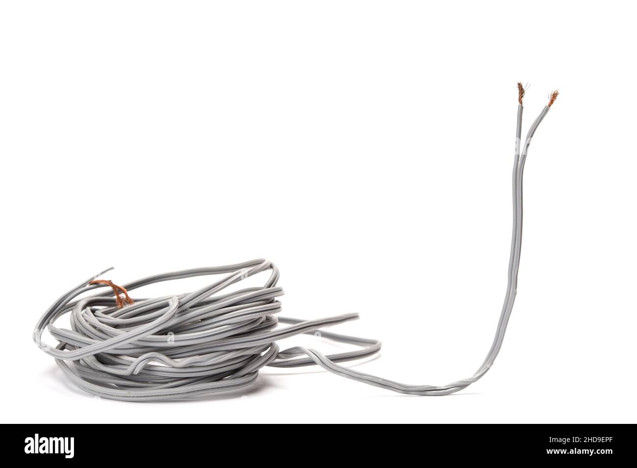 Electrical cable copper Cut Out Stock Images & Pictures - Alamy
