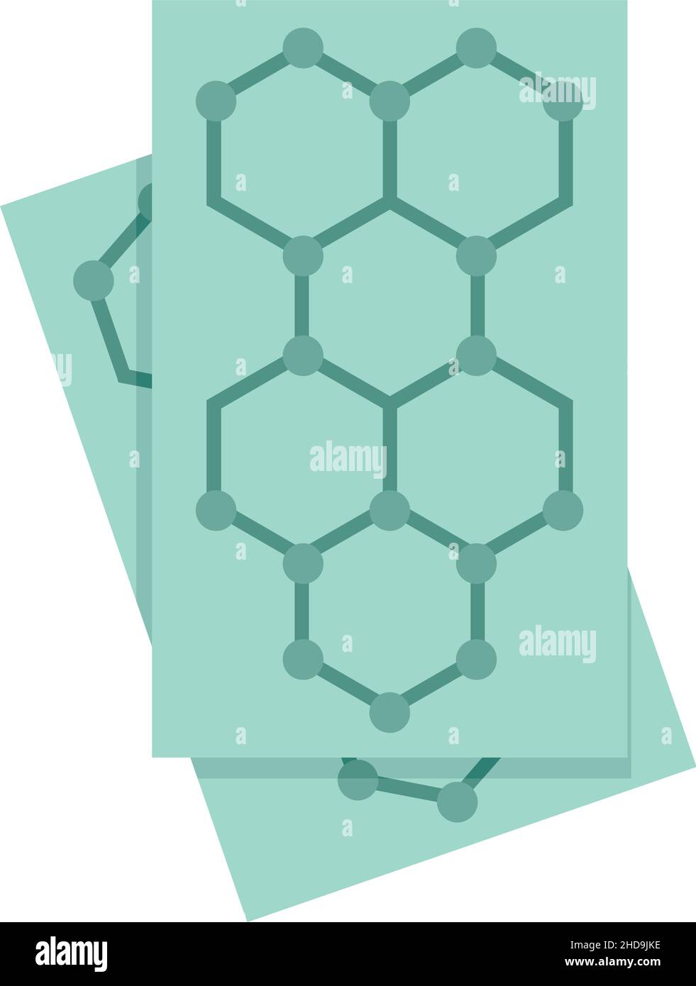 Nanotechnology icon. Flat illustration of nanotechnology vector icon ...