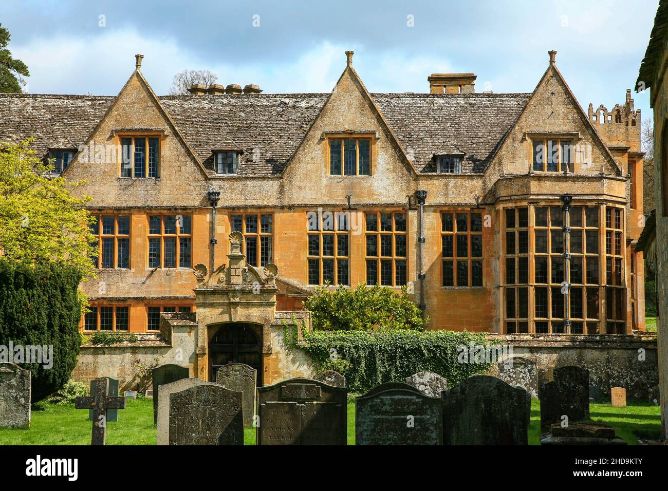 Stanway House Jacobean Manor House Stock Photo